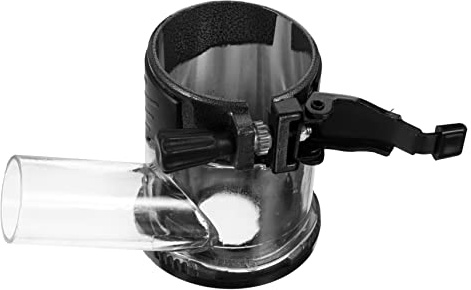 Trimmer Aluminiumlegierung, Schwarz aus Fräsenabdeckung für Holzfräsen