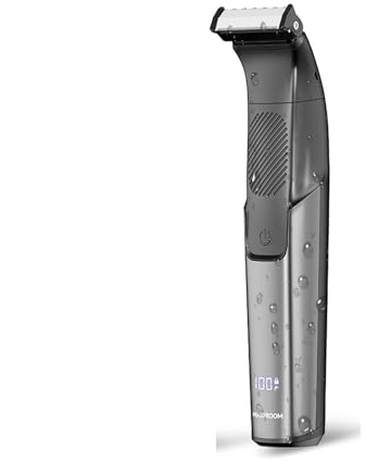 MAXGROOM Rasoio Elettrico Corpo Uomo a Umido e Secco (Marrone)