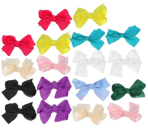 POPETPOP 10 Pares Pinzas Cabello Lazo para Pasadores de Forma de Pato de Colores Accesorios Lindos Cabello para Niñas Pequeñas para Fiestas y Uso Diario