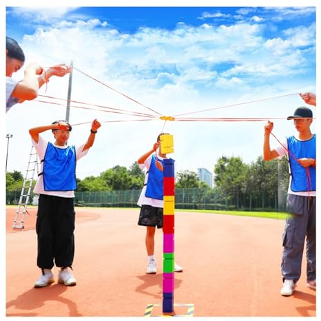 IBOWZ Outdoor-Teambuilding-Spiele für die Arbeit, Teamwork für Erwachsene, Büro-Eisbrecherspiel, Sportfest, lustiger Wettbewerb