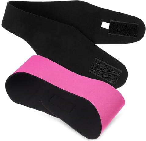 LIGIGWASH 2 Diademas Protectoras para Oídos de Natación para Niños, Banda Pelo Ajustable y Reutilizable, Adecuado para Natación, Surf y Yoga, Neopreno y Lavable a Máquina