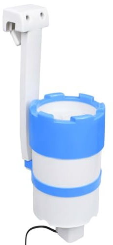 Gecheer Pool Einhängeskimmer mit Pumpe 1700 L/h + Adapter, verstellbare Halterung, Abnehmbarer Korb & einfache Filterreinigung für oberirdische Aufstellpools