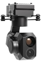 Drone Gimbal, Z-2Mini Dual-Light Pod 4K Vollfarb-HD-Erkennung UAV Wärmebild-PTZ-Infrarotkamera, Kompatibel Mit DJI,Parts(Z-2MINI(AddRadiator))