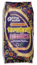 Pack 2x250g Fideos Vermicelli Integrales | Cabello de Ángel de Arroz | 100% Sin Gluten (SG) | Certificación BIO/Orgánica | Fuente de Fibra