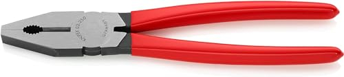 Knipex Alicate universal negro atramentado, recubiertos de plástico 250 mm 03 01 250 EAN