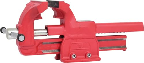 KS Tools 914.0031 Schraubstock ohne Rundteller, 125 mm