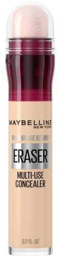 Maybelline Instant Age Rewind Eraser Dark Circles Treatment Multi-Use Concealer, 100, 1 Count (Packaging May Vary)