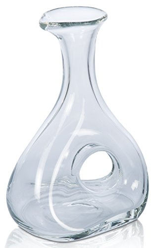 Belssia Décanteur de vin Motif Bulles Chato, Verre, 112 x 3 x 82 cm