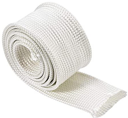 Abgasschlauch 25mm für Stromerzeuger 200CM für Notstromaggregat Abgasrohr Standheizung Isolierung Schlauch High TEMP Fiberglass Sleeving Für Heizungen Air-Klimaanlage (200)