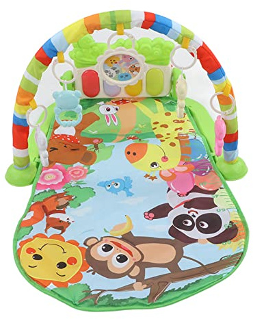 Baby Kick Play Piano, Weiche, Bequeme, Abnehmbare Pädagogische Kleinkinder Kick Play Piano Gymnastikmatte mit Lichtmusik