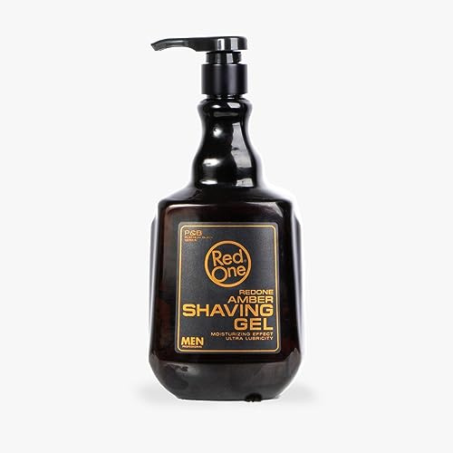 Redone Gel à raser Ambre 1000 ml pour homme à peau mixte