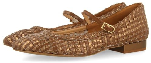 GIOSEPPO Skalica Mary Jane Chaussures Plates en Cuir pour Femme Pointure 38, Cuir, 38 EU