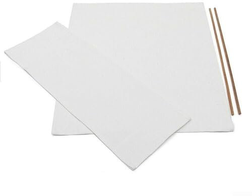 Vilgftyiet Ersatzbezug für Regiestuhl, Leinen, waschbare Stuhl-Sitzbezüge, Set für Regiestühle, Regiestuhlsitz, Ersatzbezug für Zuhause (weiß), 7BL806IGLK1F48285HP3NZ9XS