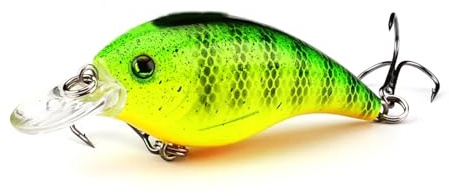 VQRINWIEL Luya Bait Rock Faux appât en Plastique Gras 6,5 cm 10 g Faux appât bionique (Color : D)