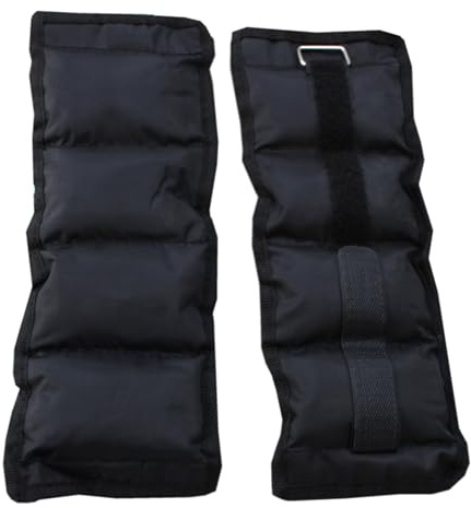 Lisaro Gewichtsmanschetten – Gewichte 0,5kg-3kg für Hand- und Fußgelenke | Perfekt für Fitness, Reha & Krafttraining (3kg)