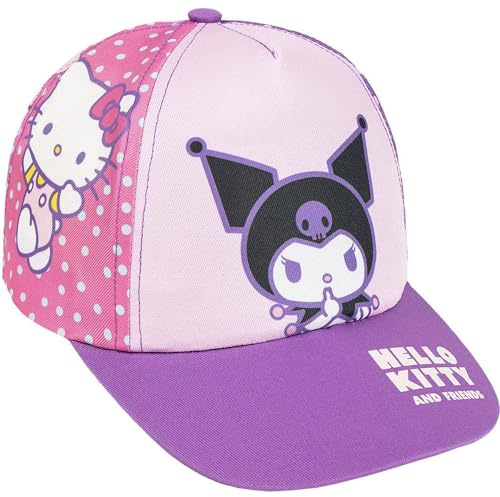 CERDÁ Life's Little Moments - Gorra Hello Kitty Diseño Exclusivo Y Licencia Oficial – Gorra Hello Kitty para Niños Y Cómoda para Uso Diario, Basco Unisex - Bambini e Ragazzi