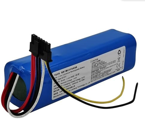 HJGHY 14,4 V 5600 mAh 6500 mAh Batteria di Ricambio agli ioni di Litio per spazzatrice Robot aspirapolvere Spazzatrice Batteria di Backup,14.4v 6500mah
