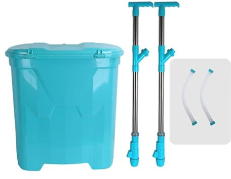 Qianly Spandiconcime Granulare a Zaino da 25 Litri per Mais E Ortaggi, Style B