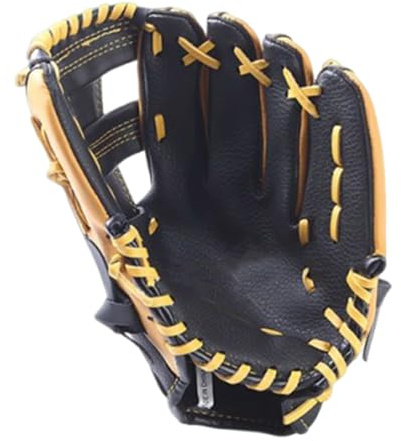 Baseballhandschuh für Erwachsene, Softball-Übungshandschuhe – Leder-Outfield-Softball-Handschuhe für Jugendliche und Erwachsene, Ballsport-Übungshandschuhe