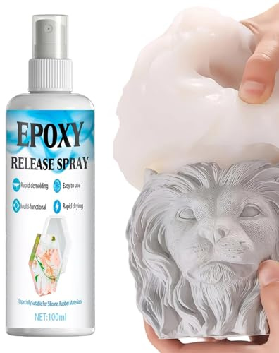 Staccante per Stampi per Candele - 100ml Agente per Rimozione Morbida - Agente distaccante liscio per resina epossidica - per candele, , gesso, fai-da-te, artigianato, progetti artistici e colata