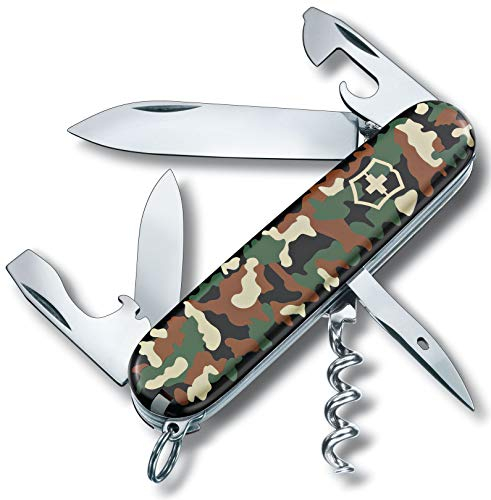Victorinox, Spartan, Coltellino Svizzero, Originale, Multiuso, Campeggio, 12 Funzioni, Lama, grande, Cavatappi