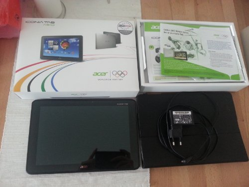 Acer Iconia A510 25,7 cm (10,1 Zoll) Tablet-PC (NVIDIA Tegra 3 Quad-Core, 1,3GHz, 1GB RAM, 32GB Flashspeicher, Android 4.0) schwarz