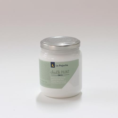 La Pajarita 102737 Pintura para Decoración y DIY, Chalk, 1, Blanco Nube