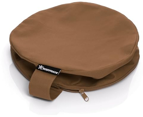 BODYMATE Original Ersatzbezug CHOCOLATE 100% extra dicker Baumwolle Durchmesser 31CM Höhe 13CM