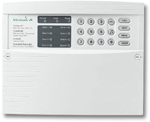 TEXECOM Veritas 8 Panel, Wireless Security System, Battery Powered, Wireless Connectivity