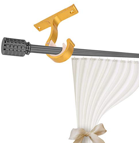 Beavorty 2pezzi Per Bastoni Per Tende Braccio Colore Facile Installazione Per Tende Pesanti e