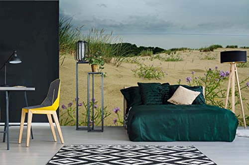 Vlies Fototapete ERSTAUNLICHE DÜNEN 375 x 250 cm (inkl. Kleister) - Vlies Tapete, Wandtapete, Wandbilder - Tapete für Wohnzimmer Schlafzimmer, Büro, Küche - Montagefertig