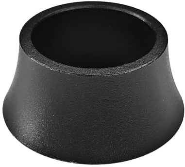 cyclingcolors Fahrrad Ahead Vorbau Konische Spacer Distanzen Distanzringe Aluminium MTB Rennrad Distanzscheiben Headset Lenker Steuersatz Spacer Schwarz, 1 1/8 Zoll 20mm