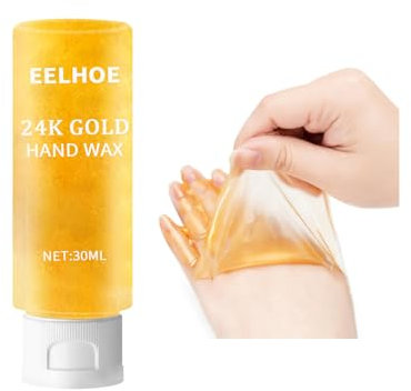 Honig-Peel-Off-Handmaske, feuchtigkeitsspendende Reparatur-Handmaske, 24K Gold Handmaske, Peeling-Handmaske, Reparatur für rauhe Haut für Männer & Frauen
