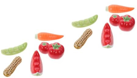 VILLCASE 2 Sätze Mini-stifthalter Pinsel Halterung Pinselständer Mini Stifthalter Kalligraphiepraxis Kalligraphiehalter Stifthalter Aus Keramik Kalligrafie-pinselhalter 5 Stück * 2