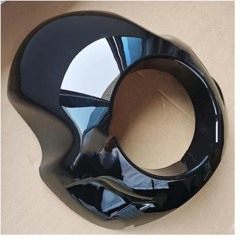 AGBLAYDVEW Motorrad Scheinwerfergrill Scheinwerfer Schutz Für Sportster 883 1200 XL CL Glänzend Schwarz Motorrad Frontscheinwerfer Tuning Cover Kits Upgrades Zubehör