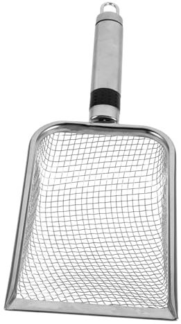 Toyvian Filtro Sabbia in Rete Pala Per Spiaggia Multiuso Realizzata in Acciaio Inossidabile Pratica e Resistente Per Raccolta Di Conchiglie