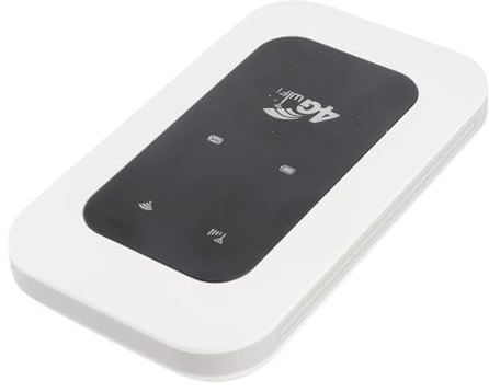 4G 5G LTE Mobile Hotspot - WiFi Portatile da 300 Mbps per Viaggi, Scheda SIM Necessaria, Supporto 10 Dispositivi Collegati, Batteria Integrata da 2100 MAh, per Uso Commerciale e