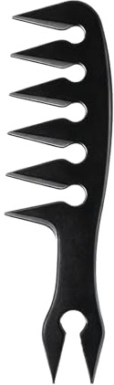 YCSHIPO Texture Comb - Men's Wide Tooth Styling Comb for Hair, Suitable for All Hair Types - Salon & Barber Use