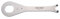 Park Tool HCW-4 Box-End Fixed Cup Wrench and Bottom Bracket Pin Spanner Tool,Blue,36 mm