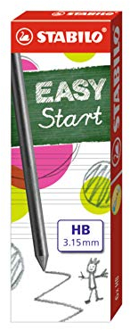 STABILO - Minen zum Nachfüllen - EASYergo 3.15 Nachfüllminen - 15 x 6er Pack im Display - Härtegrad HB