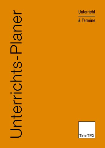TimeTEX Unterrichtsplaner Universa cognac, für 1 Schuljahr, Gewicht 200g