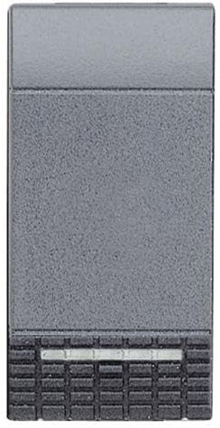 BTicino Living International L4034 Pulsante Unipolare NC, 1 Modulo, 10A