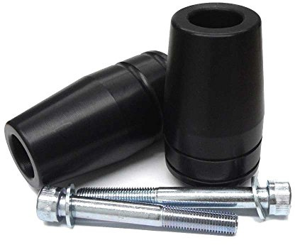 Shogun USA Made Yam SXR900 2016 2017 2018 2019 2020 2021 2022 2023 2024 2025 2026 FZ09 2014 2015 2016 FJ09 2015 2016 2017 Fits ABS & NON ABS Black No Cut Frame Sliders - 750-6399
