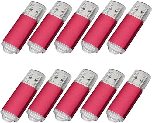 Paquete con 10 memorias USB. Pen Drive USB 2.0 (8.0GB)