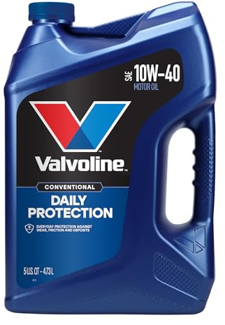 Valvoline Daily Protection 10W-40 Conventional Motor Oil 5 QT (Packaging May Vary)