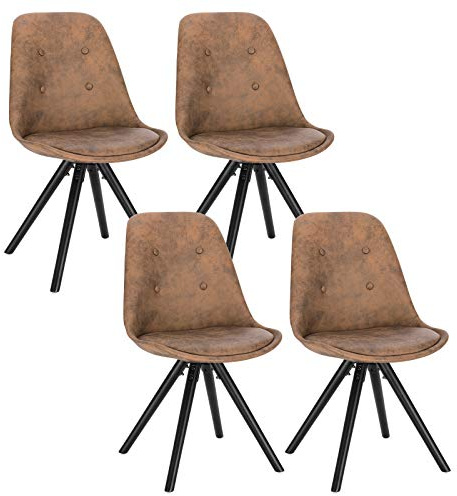 WOLTU Esszimmerstühle 4er Set, Küchenstühle gepolstert