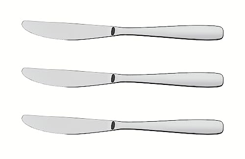 Tramontina Juego de Cuchillos de Mesa 3 piezas, Essencials
