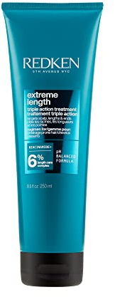 Redken Redken Extreme Length Triple Action Treatment Mask, Rinse-Out Mask With Biotin & Niacinamide