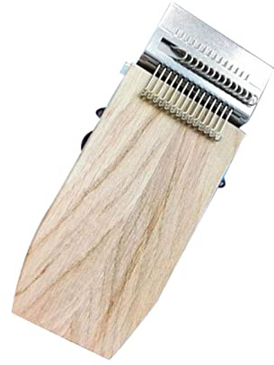 GIMOCOOL Kleines Loom Speedweve-Webwerkzeug, Webstuhl-Multi-Craft-Stoff-Stopfwerkzeug, extra große Garn-Nähnadeln zum Ausbessern von Kleidung