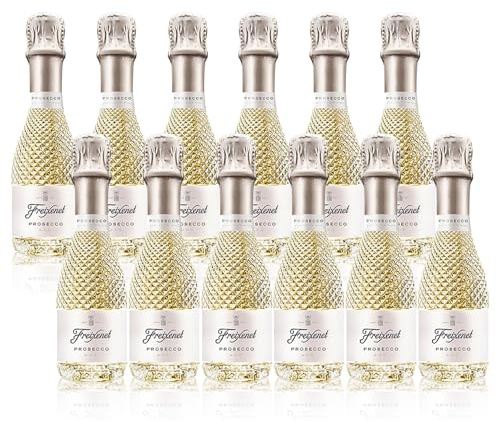 Freixenet Prosecco Mini Bottles (12 x 20cl) Italian Sparkling Wine Set (11% ABV) Mini Prosecco Bottles for Parties & Celebrations | Perfect Prosecco Gift for Women & Wine Lovers | Made in Italy